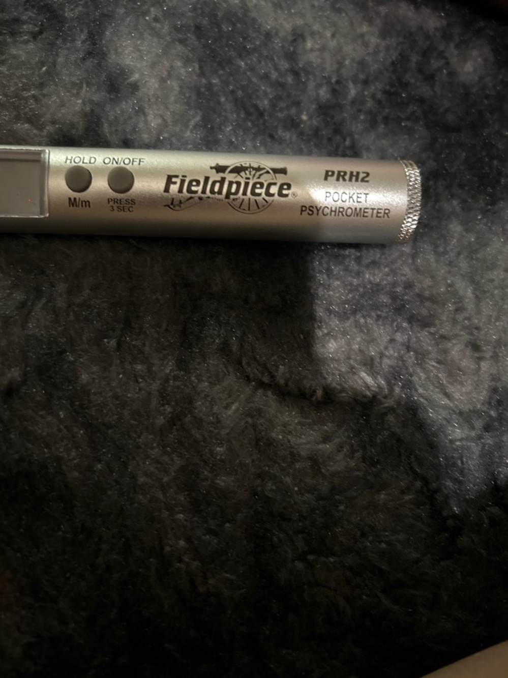 PRH2 Silver Pocket Psychrometer for HVAC